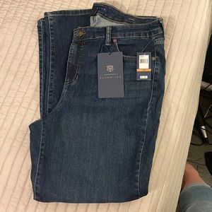 Straight leg jeans
